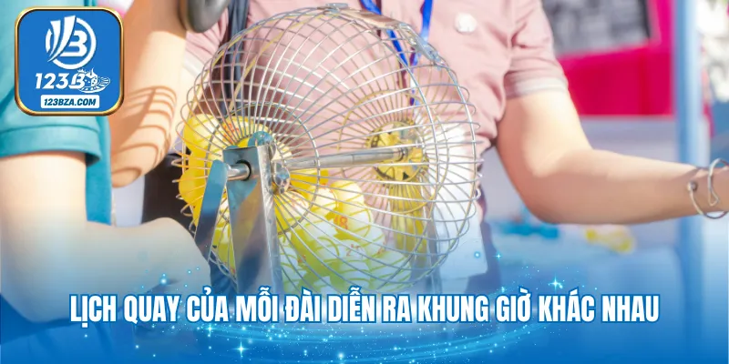 Xổ Số Miền Bắc - Hình Thức Làm Giàu Đáng Trải Nghiệm 2025 Lịch quay của mỗi đài diễn ra khung giờ khác nhau