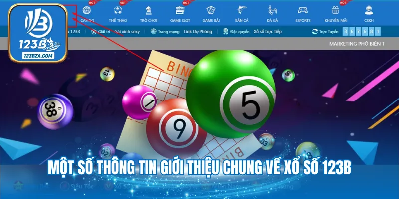 Một số thông tin giới thiệu chung về xổ số 123B